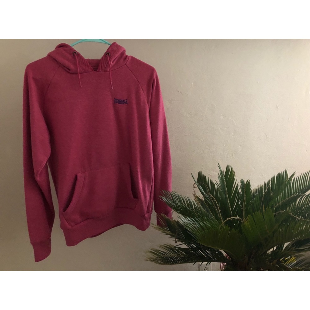 lonesdale london pink sweatshirt